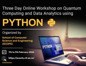 Three Day Online Workshop on Quantum Computing and Data Analytics using Python 2024